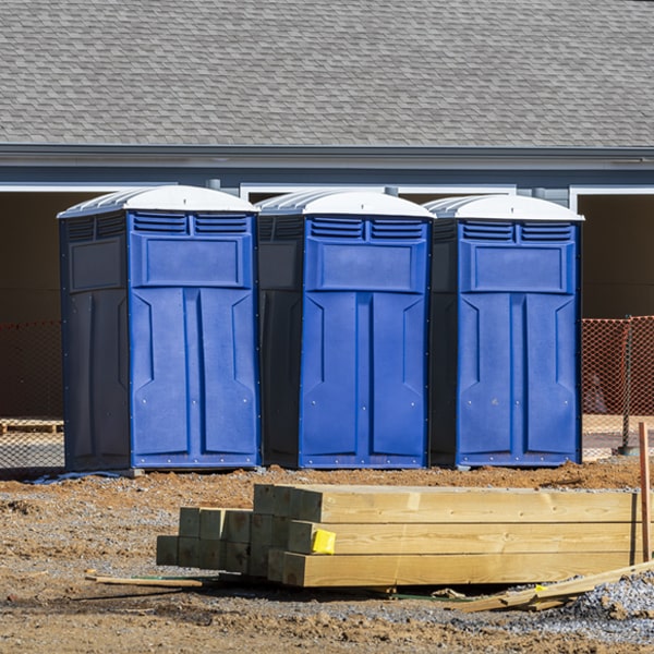 how do i determine the correct number of porta potties necessary for my event in South Middleton